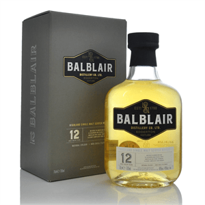 Balblair Highland Single Malt Scotch Whisky 12-year-old 700ml